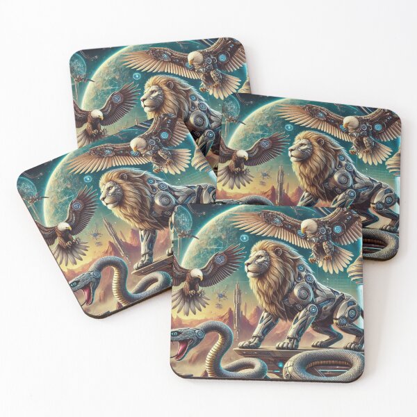 Item preview, Futuristic Robotic Animal Kingdom designed and sold by Marinaso.