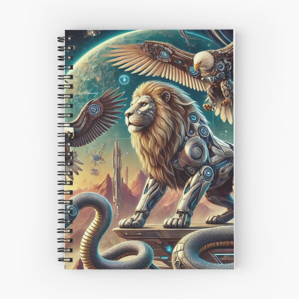 Item preview, Futuristic Robotic Animal Kingdom designed and sold by Marinaso.