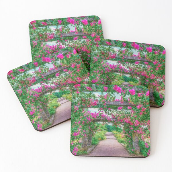 Item preview, Darmstadt: romantic rose arches on the Rosenhöhe designed and sold by pixxelmixx.