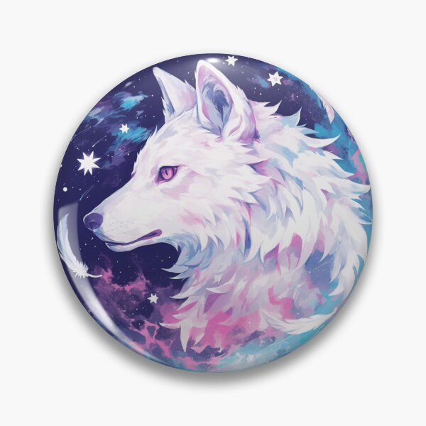 Item preview, White Wolf // Aesthetic White Wolf // Galaxy //  wolf lover designed and sold by SMARTKIT  DESIGNAGENCY.