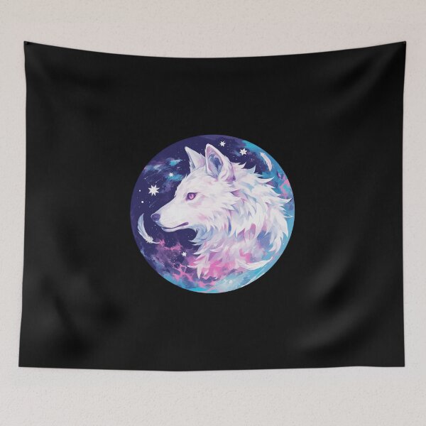 Item preview, White Wolf // Aesthetic White Wolf // Galaxy //  wolf lover designed and sold by SMARTKIT  DESIGNAGENCY.