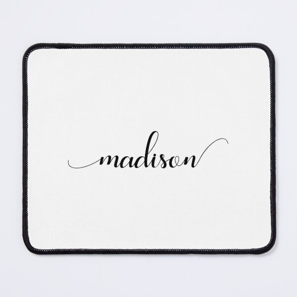 Item preview, Madison - Custom name on delicate black cursive font designed and sold by To the Lua.