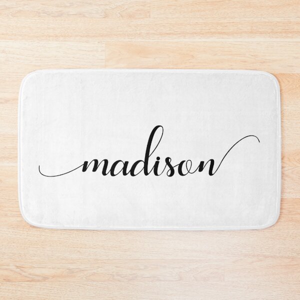 Item preview, Madison - Custom name on delicate black cursive font designed and sold by To the Lua.