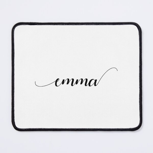 Item preview, Emma - Custom name on delicate black cursive font designed and sold by To the Lua.