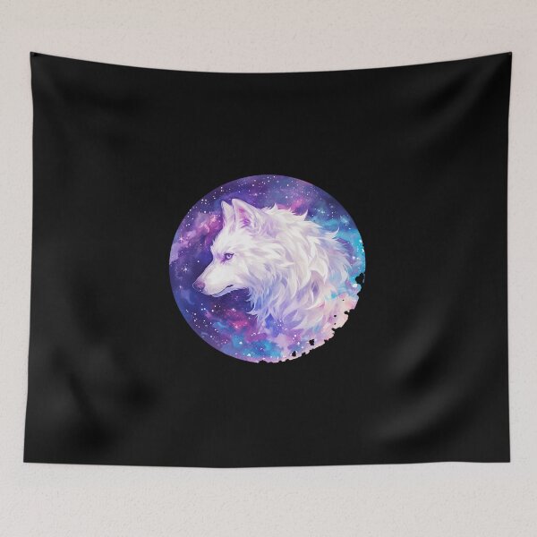 Item preview, White Wolf // Aesthetic White Wolf // Galaxy //  wolf lover designed and sold by SMARTKIT  DESIGNAGENCY.