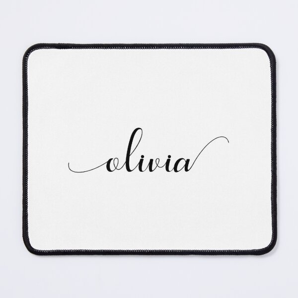 Item preview, Olivia - Custom name on delicate black cursive font designed and sold by To the Lua.