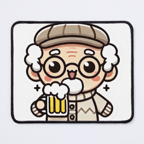 Item preview, grandad with beer designed and sold by COWELLM.