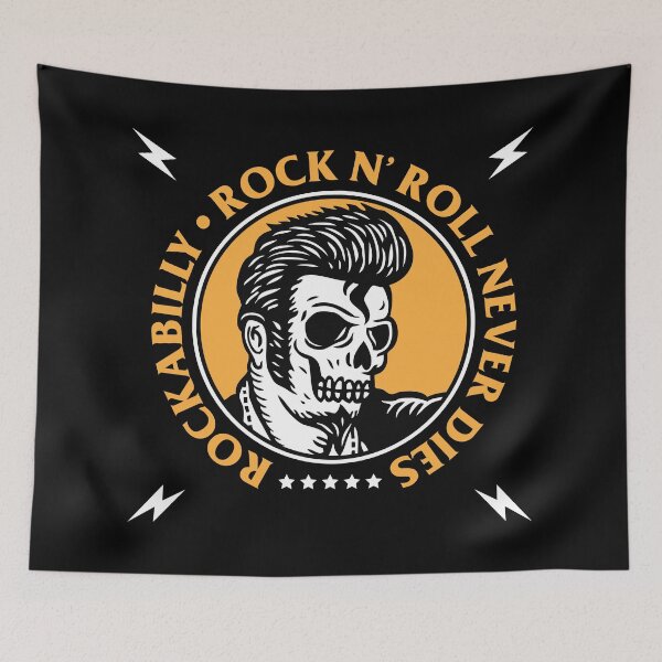Item preview, Rockabilly - Rock N Roll Never Dies designed and sold by DreamMaden.