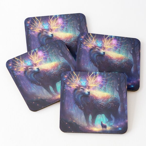 Item preview, The Mysical Deer King designed and sold by Syrupulse.