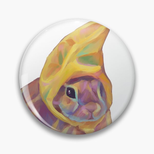 Item preview, Cute Oil Banana RABBIT designed and sold by RabbitndGlasses.
