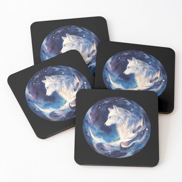 Item preview, White Wolf // Aesthetic White Wolf // Galaxy //  wolf lover designed and sold by SMARTKIT  DESIGNAGENCY.