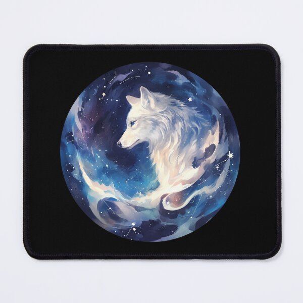 Item preview, White Wolf // Aesthetic White Wolf // Galaxy //  wolf lover designed and sold by SMARTKIT  DESIGNAGENCY.
