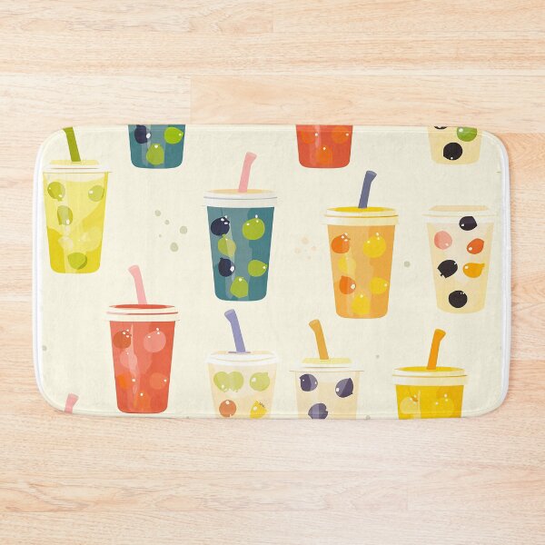 Item preview, Adorable Bubble Tea Pattern - Perfect for Boba Lovers! designed and sold by Kybruno's Creations.