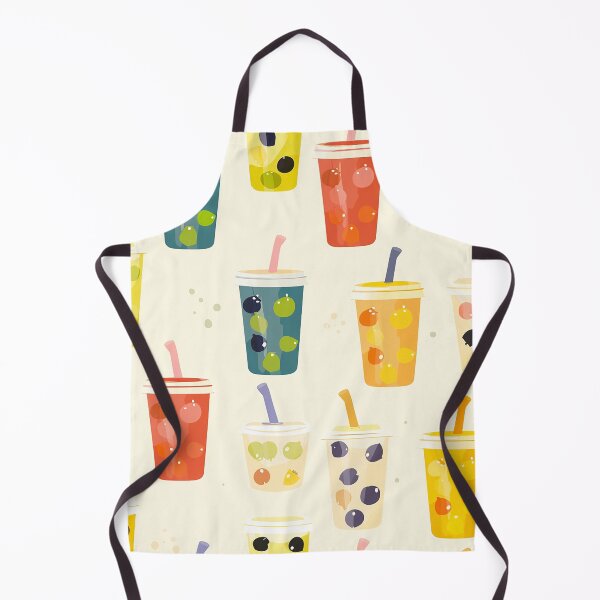 Item preview, Adorable Bubble Tea Pattern - Perfect for Boba Lovers! designed and sold by Kybruno's Creations.