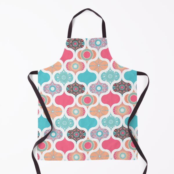 Item preview, Sunset On Sea Dot Mandalas Ogee Patchwork Cheater Quilt designed and sold by Triplicate Limited.