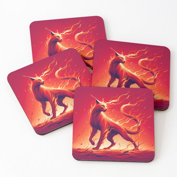 Item preview, Lava Fire Lynx, Ai Generated Art  designed and sold by ACC .