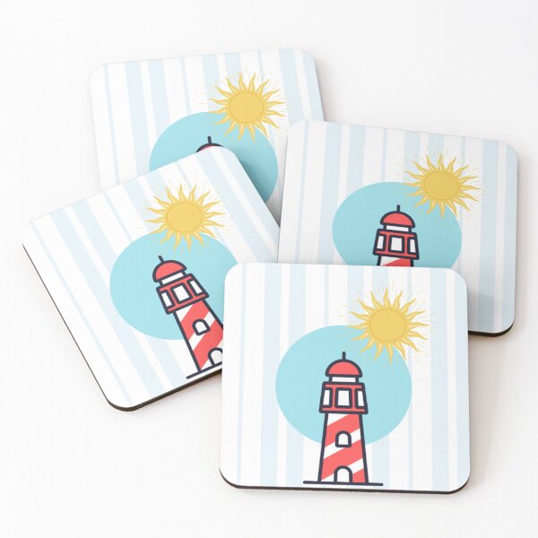 Item preview, lighthouse lit by sun designed and sold by therapymama.