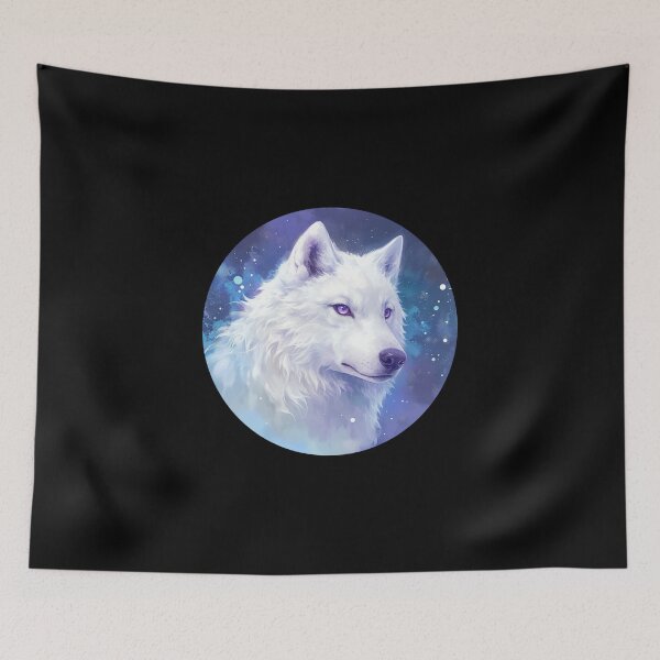 Item preview, White Wolf // Aesthetic White Wolf // Galaxy //  wolf lover designed and sold by SMARTKIT  DESIGNAGENCY.