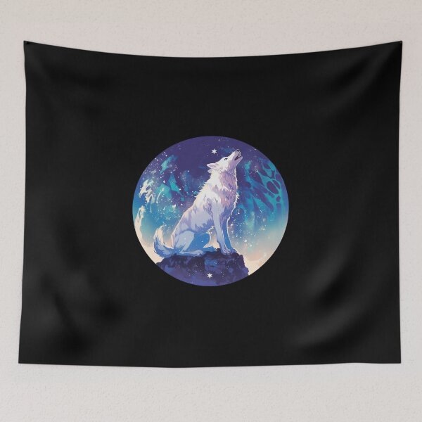 Item preview, White Wolf // Aesthetic White Wolf // Galaxy //  wolf lover designed and sold by SMARTKIT  DESIGNAGENCY.