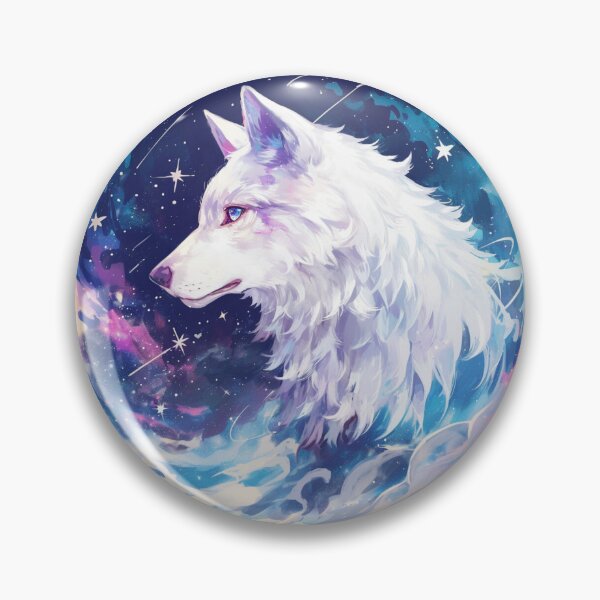 Item preview, White Wolf // Aesthetic White Wolf // Galaxy //  wolf lover designed and sold by SMARTKIT  DESIGNAGENCY.