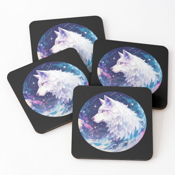 Item preview, White Wolf // Aesthetic White Wolf // Galaxy //  wolf lover designed and sold by SMARTKIT  DESIGNAGENCY.