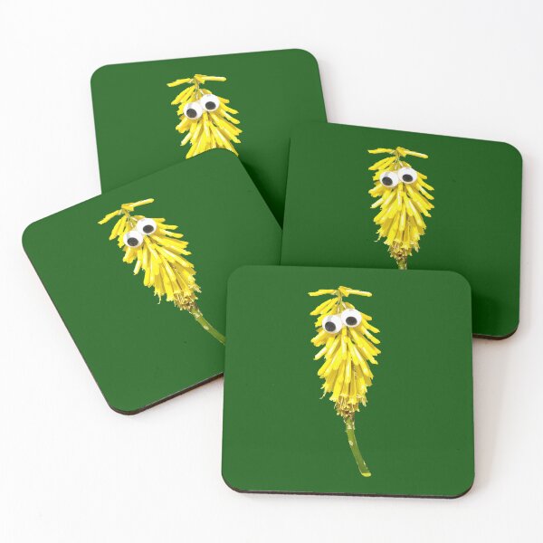 Item preview, Goldie the Google-Eyed Yellow Flower designed and sold by GrudleBay.