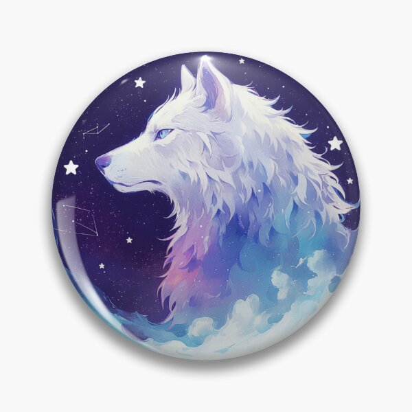 Item preview, White Wolf // Aesthetic White Wolf // Galaxy //  wolf lover designed and sold by SMARTKIT  DESIGNAGENCY.