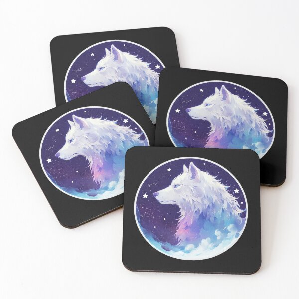 Item preview, White Wolf // Aesthetic White Wolf // Galaxy //  wolf lover designed and sold by SMARTKIT  DESIGNAGENCY.