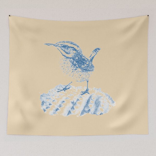 Item preview, Cactus Wren Blue designed and sold by AMRansom.