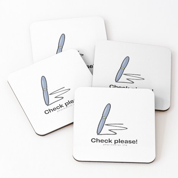 Item preview, Check please - Pharmacist Life designed and sold by Labelzz.