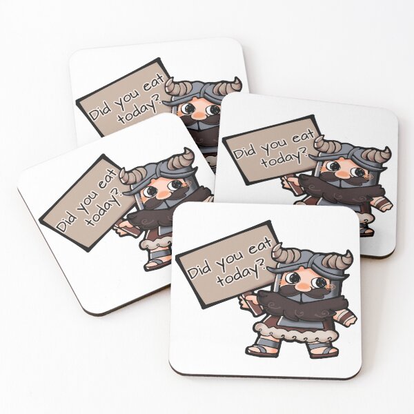 Item preview, Dungeon Meshi Senshi "Did you eat today?" designed and sold by ovallion-art.