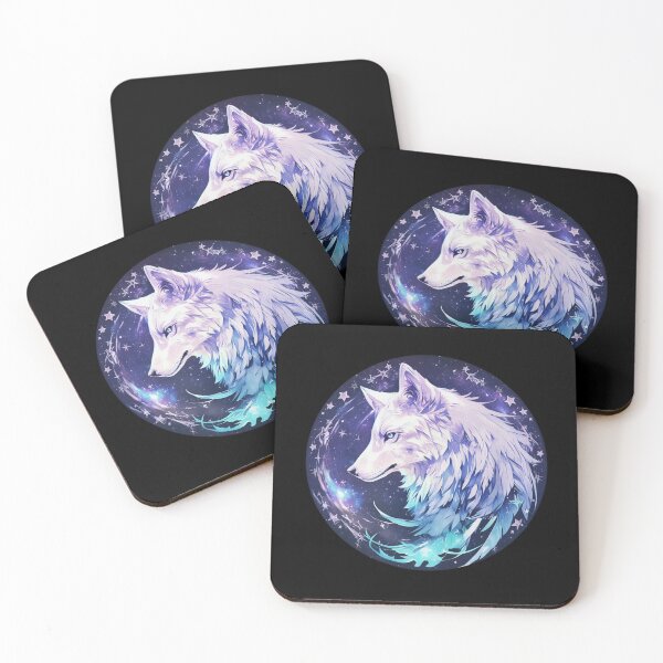 Item preview, White Wolf // Aesthetic White Wolf // Galaxy //  wolf lover designed and sold by SMARTKIT  DESIGNAGENCY.