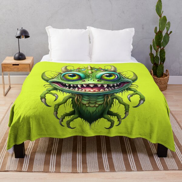 Item preview, Funny Forest Swamp Monster designed and sold by TheArtOfPat.