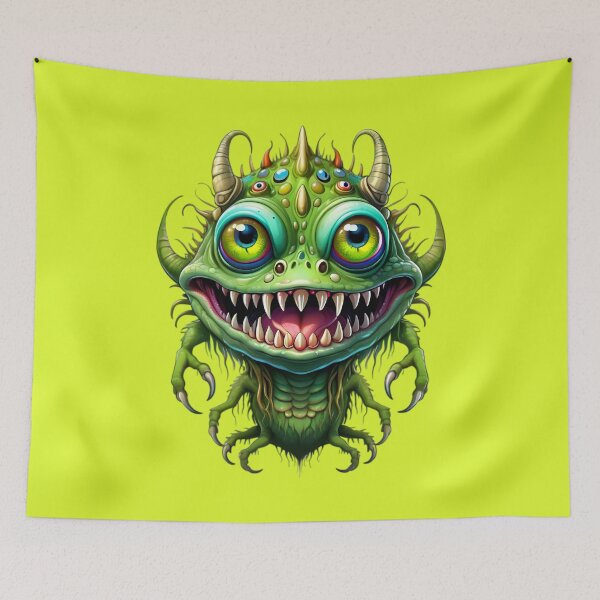Item preview, Funny Forest Swamp Monster designed and sold by TheArtOfPat.