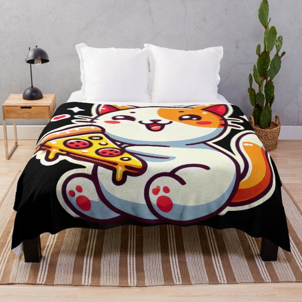 Item preview, Pizza and cat designed and sold by Magdalena-7.