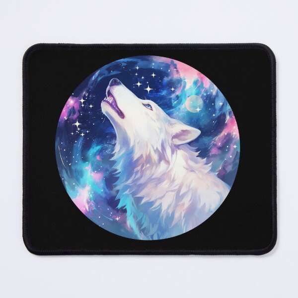 Item preview, White Wolf // Aesthetic White Wolf // Galaxy // wolf lover designed and sold by SMARTKIT DESIGNAGENCY.