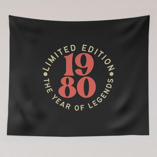 Item preview, vintage 1980 limited edition, birthday gift 1980 designed and sold by vintage-years.