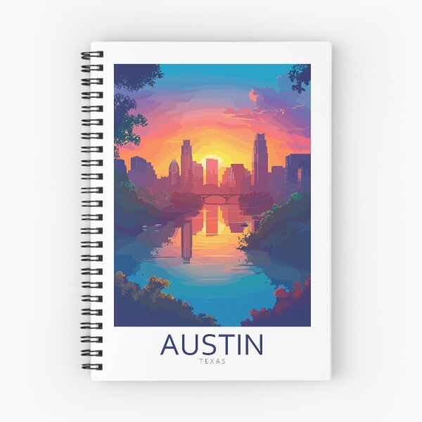 Item preview, Austin Texas - Estados Unidos - Arte viajero designed and sold by Marciolini.
