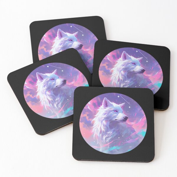 Item preview, White Wolf // Aesthetic White Wolf // Galaxy //  wolf lover designed and sold by SMARTKIT  DESIGNAGENCY.