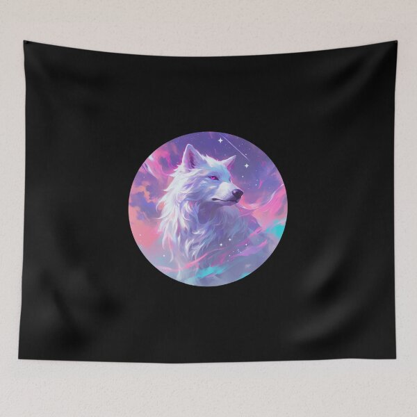 Item preview, White Wolf // Aesthetic White Wolf // Galaxy //  wolf lover designed and sold by SMARTKIT  DESIGNAGENCY.