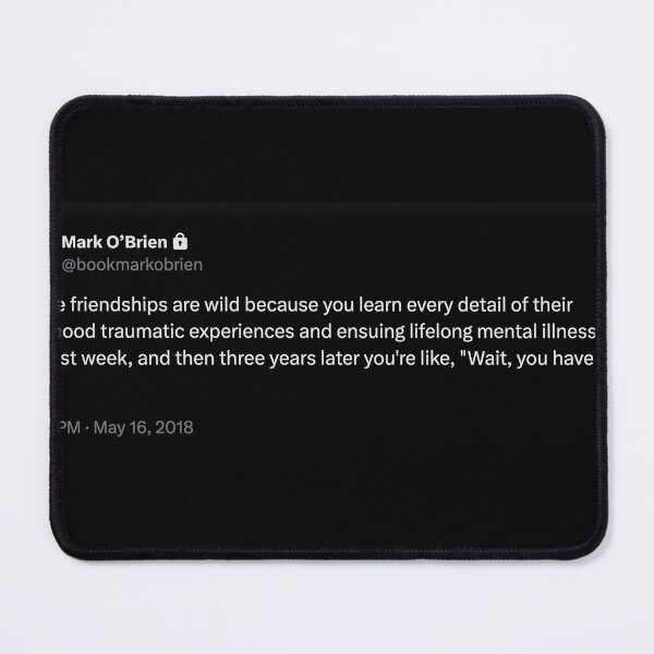 Item preview, Viral Tweet Meme: Online/Internet Friendships designed and sold by Mark O'Brien.