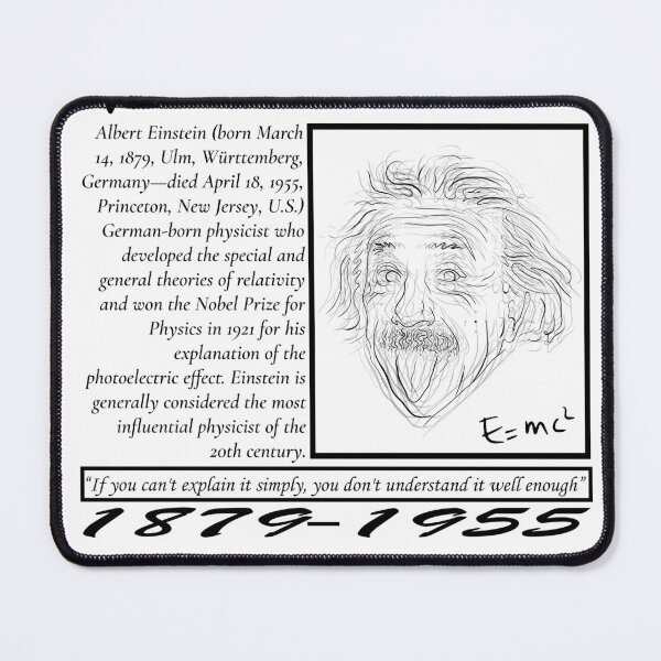 Item preview, E=mc²: The Einstein Legacy (White Background) designed and sold by estoicore.