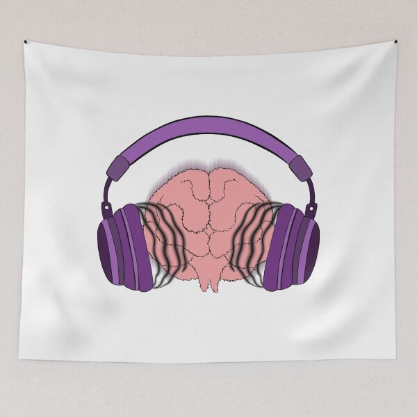 Item preview, Music Mind Warp designed and sold by GlowWaveGear.