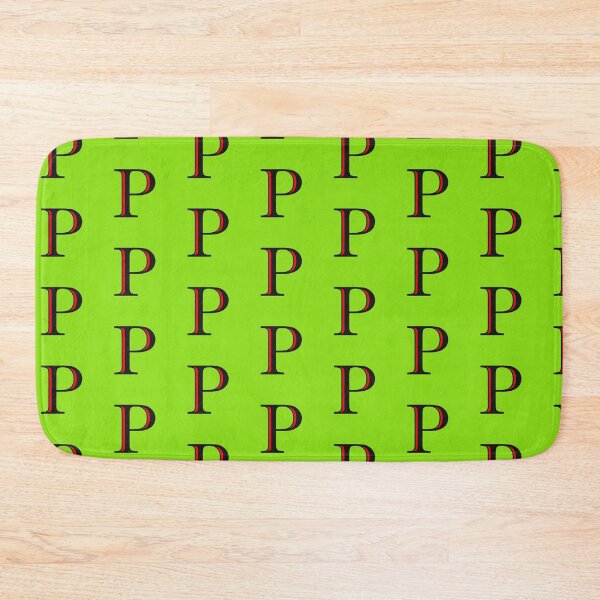 Item preview, THE LETTER --- P-- IN COMBINED BLACK AND RED COLOR designed and sold by solgel47.