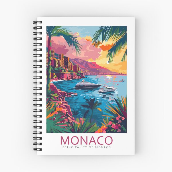 Item preview, Monaco - Principality of Monaco - Travel art designed and sold by Marciolini.