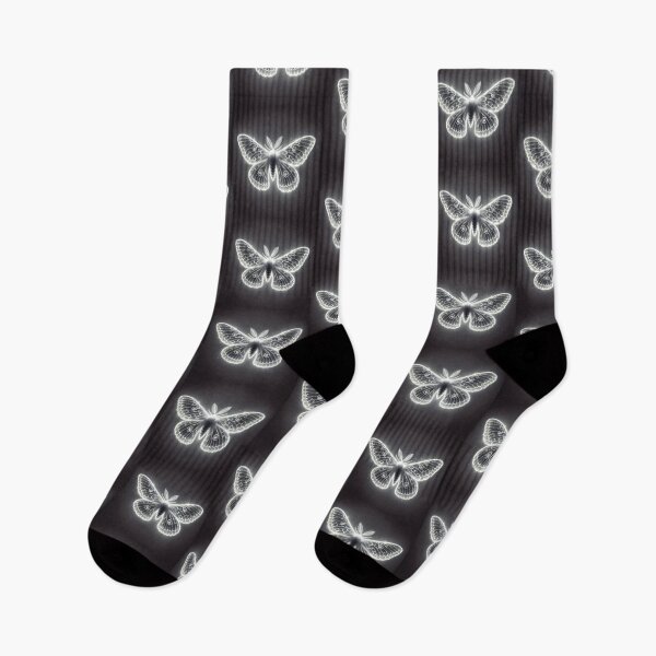 Item preview, Monochrome Moth designed and sold by Blink Art Studio.