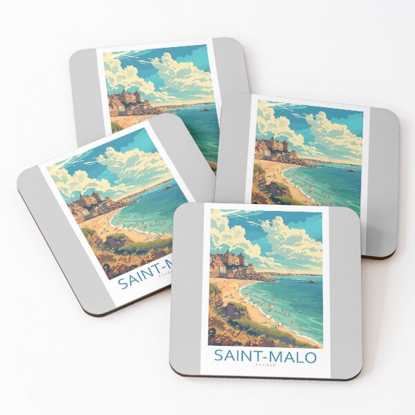 Item preview, Saint-Malo France - Travel art designed and sold by Marciolini.