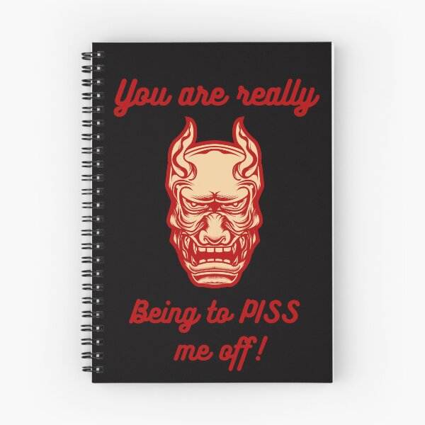 Item preview, You are pissing me off, skull designed and sold by hazelknott.