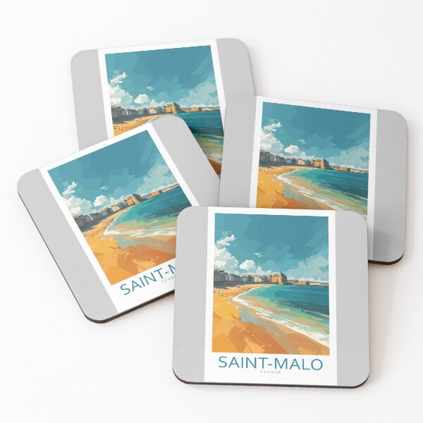 Item preview, Saint-Malo - France - Travel art designed and sold by Marciolini.