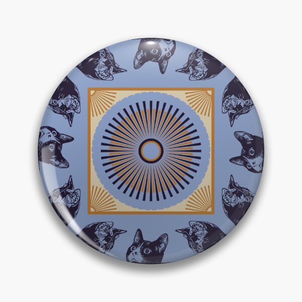 Artikelvorschau, Katze im Art Deco Stil entworfen und verkauft von PasdeChatDesign.